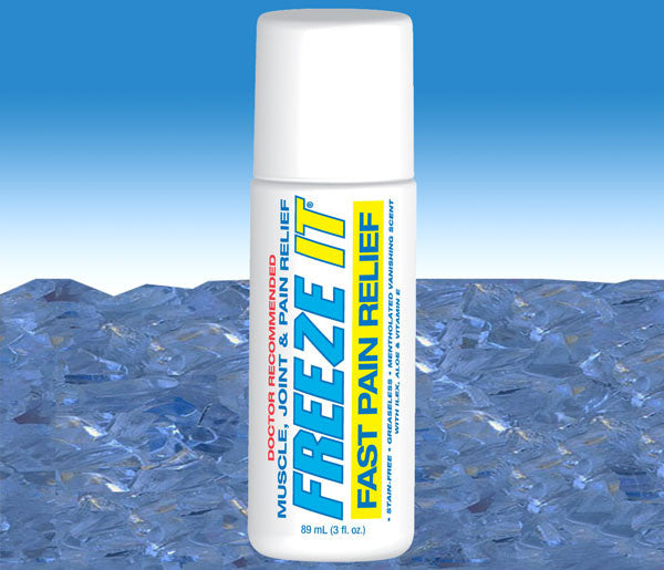 FREEZE IT 3 oz. roll-on for fast pain relief